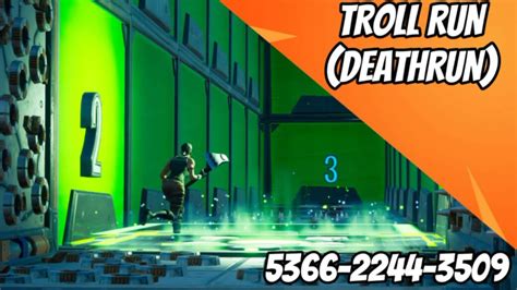 troll run fortnite|troll deathrun code 2023.